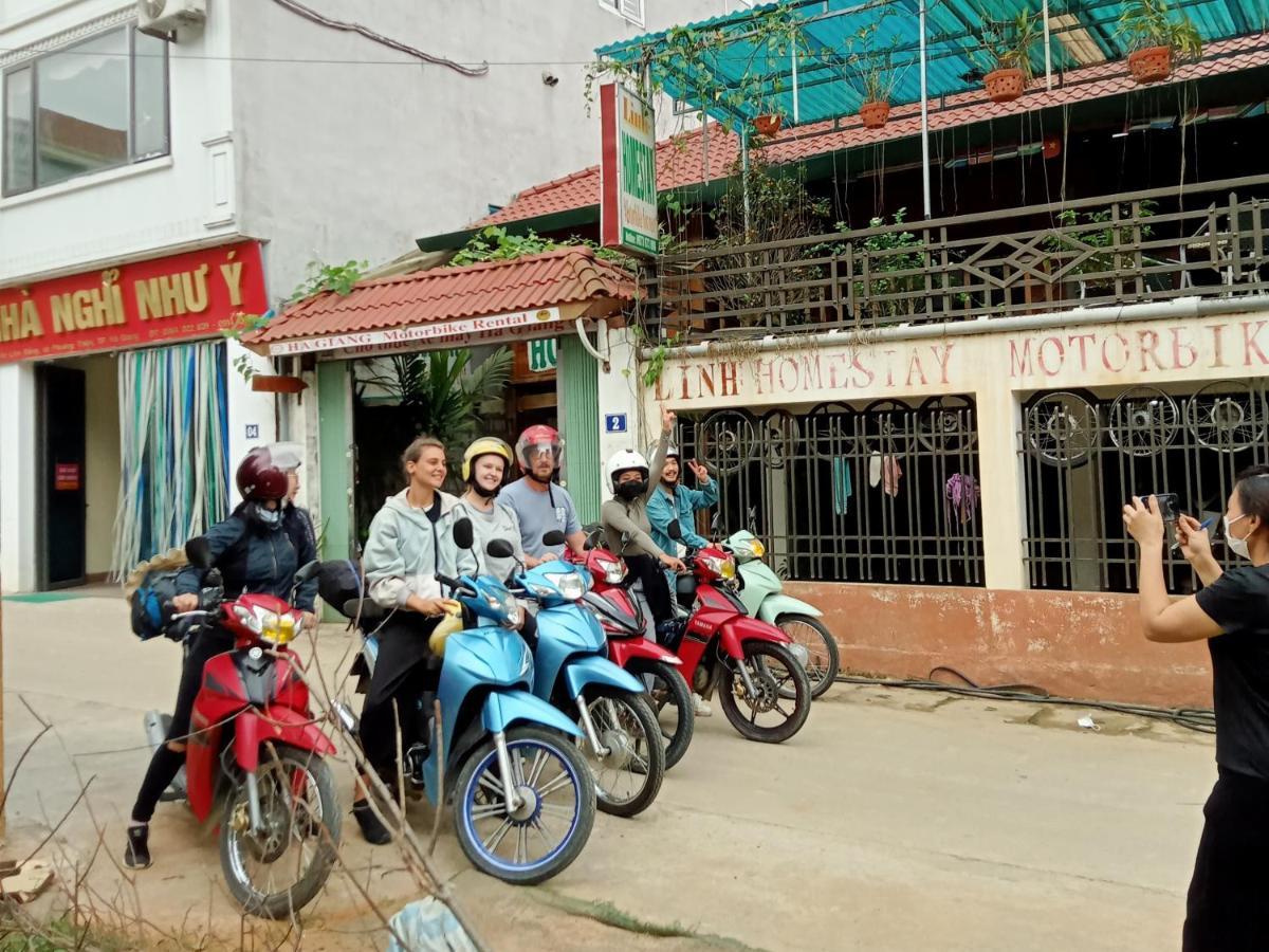 Linh Homestay And Motorbikes Rent Ha Giang Bagian luar foto